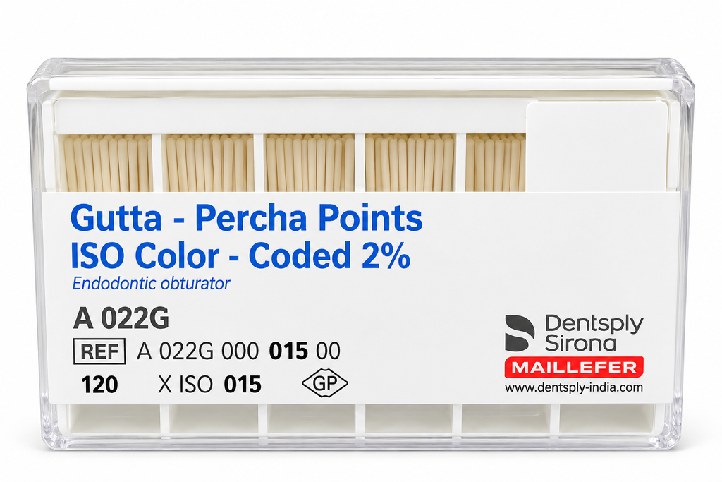 Dentsply Gutta Percha Points 2% Taper