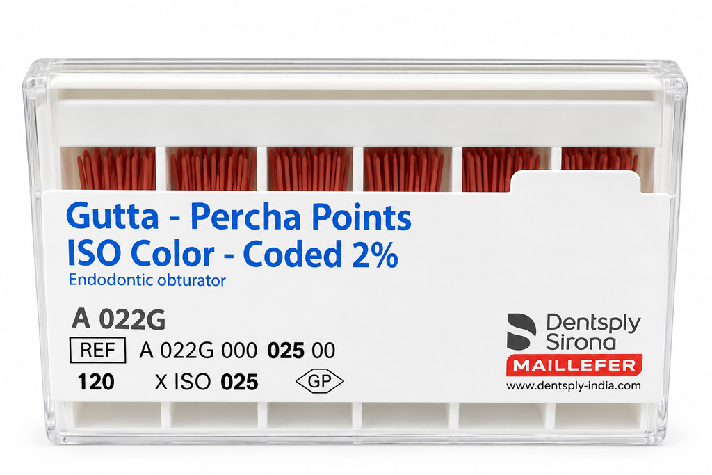 Dentsply Gutta Percha Points 2% Taper