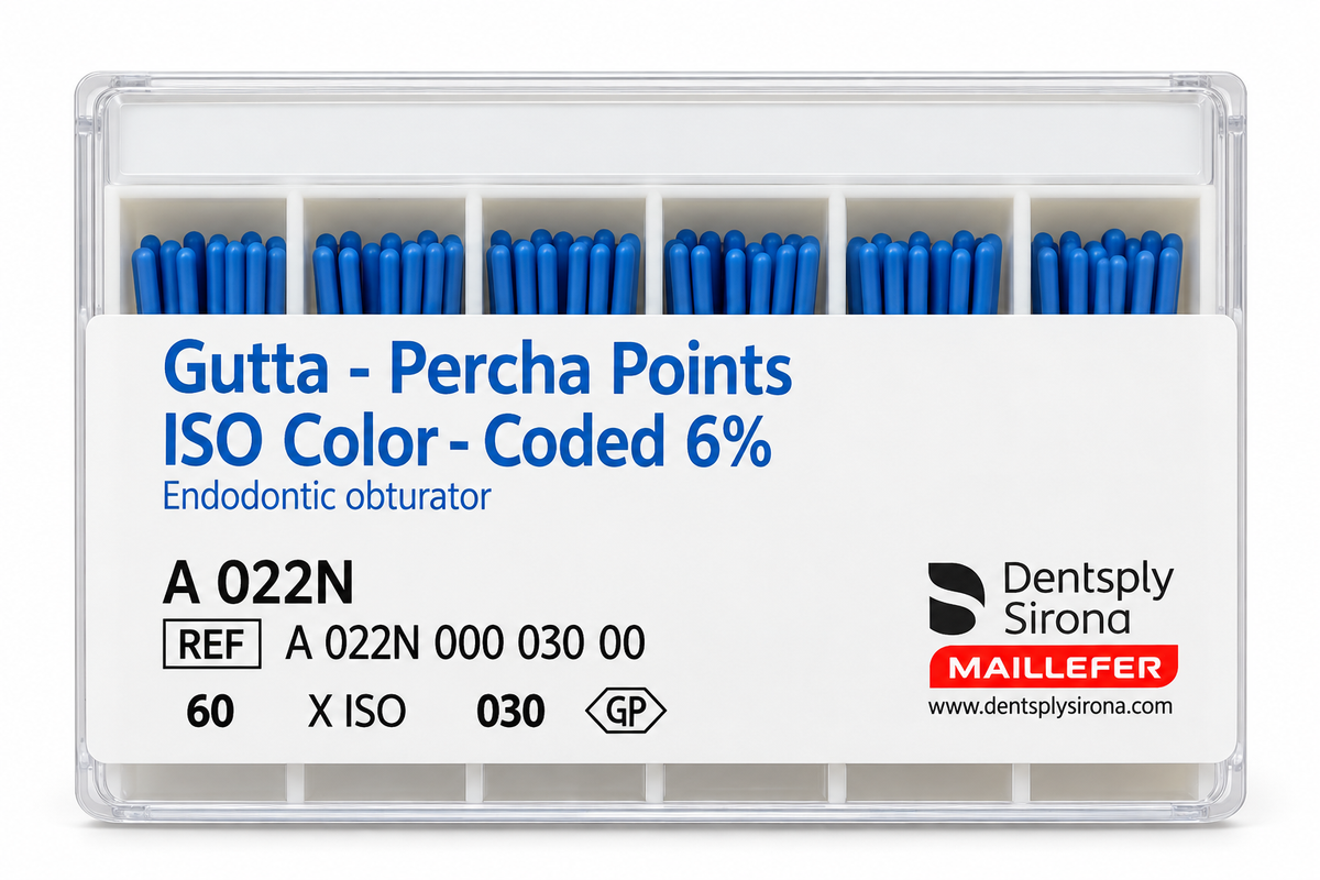 Dentsply Gutta Percha Points 6% Taper
