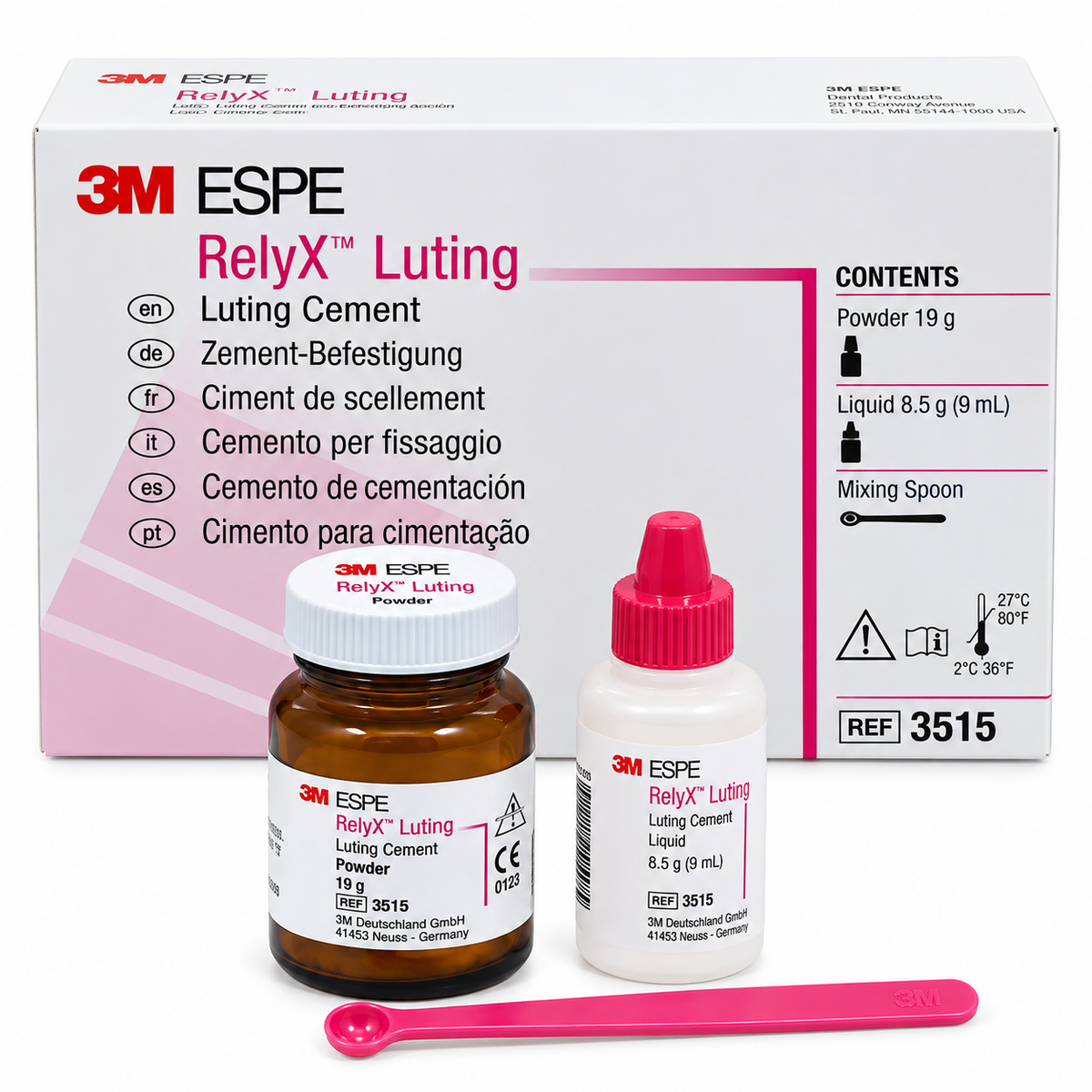 3M ESPE RelyX Luting Powder Liquid Cement Kit