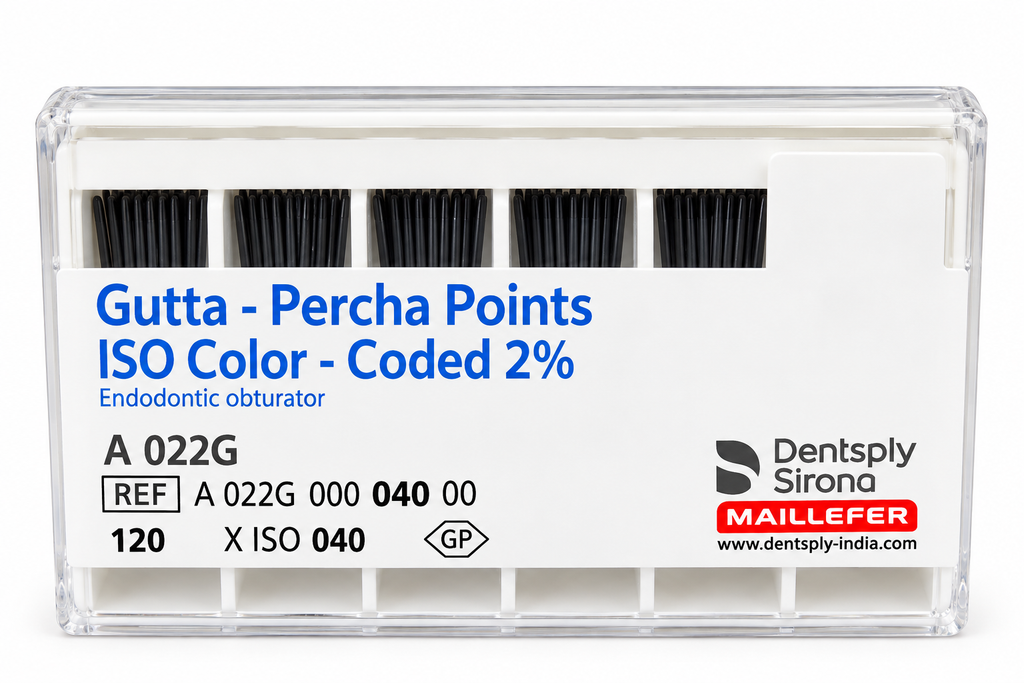 Dentsply Gutta Percha Points 2% Taper