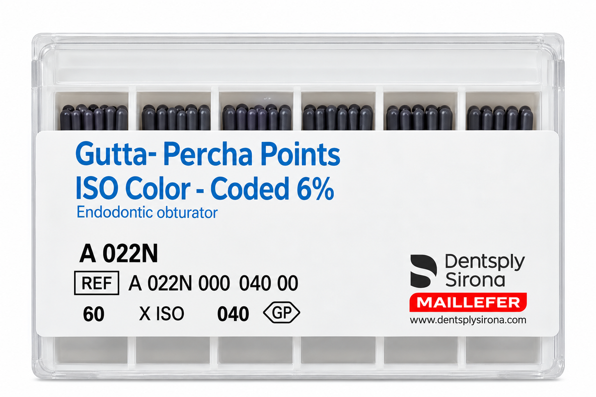 Dentsply Gutta Percha Points 6% Taper