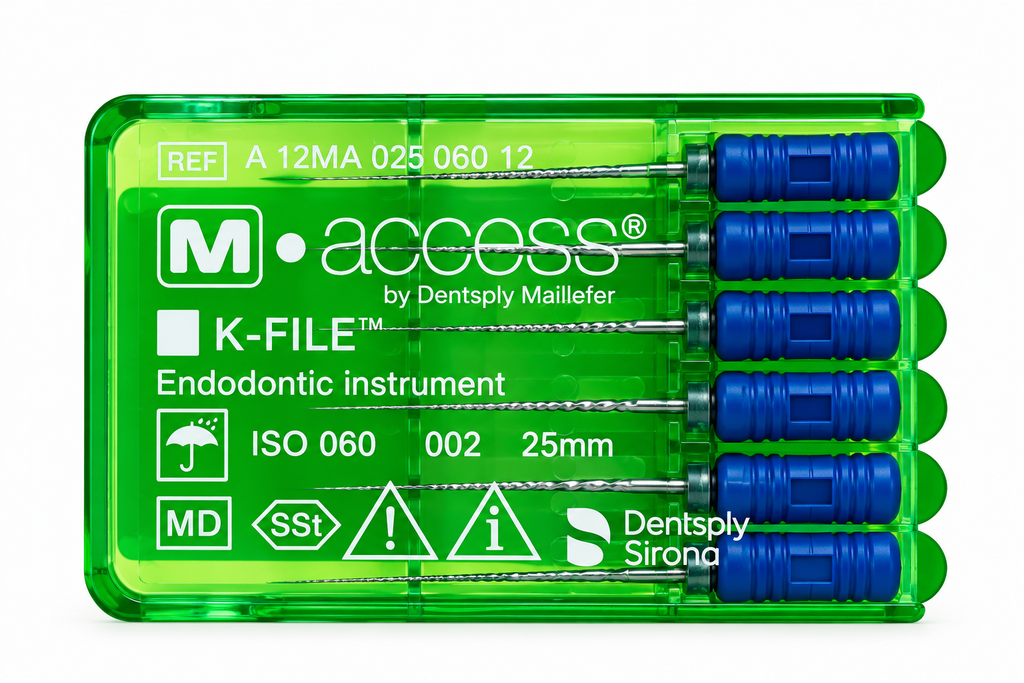 Dentsply M-Access K-Files 25mm (Hand Operated Files)