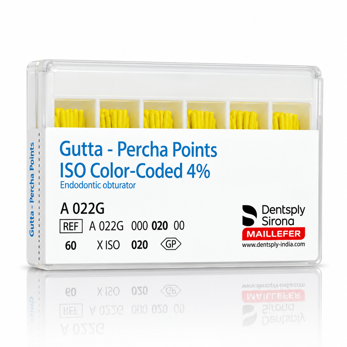 Dentsply Gutta Percha Points 4% Taper