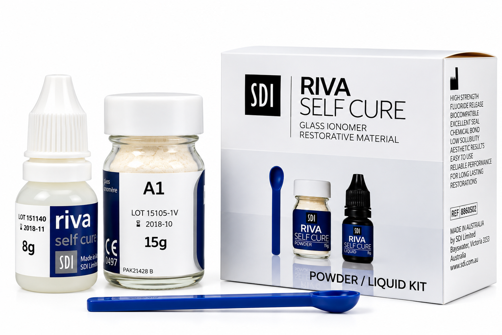Sdi Riva Self Cure GIC Powder & Liquid