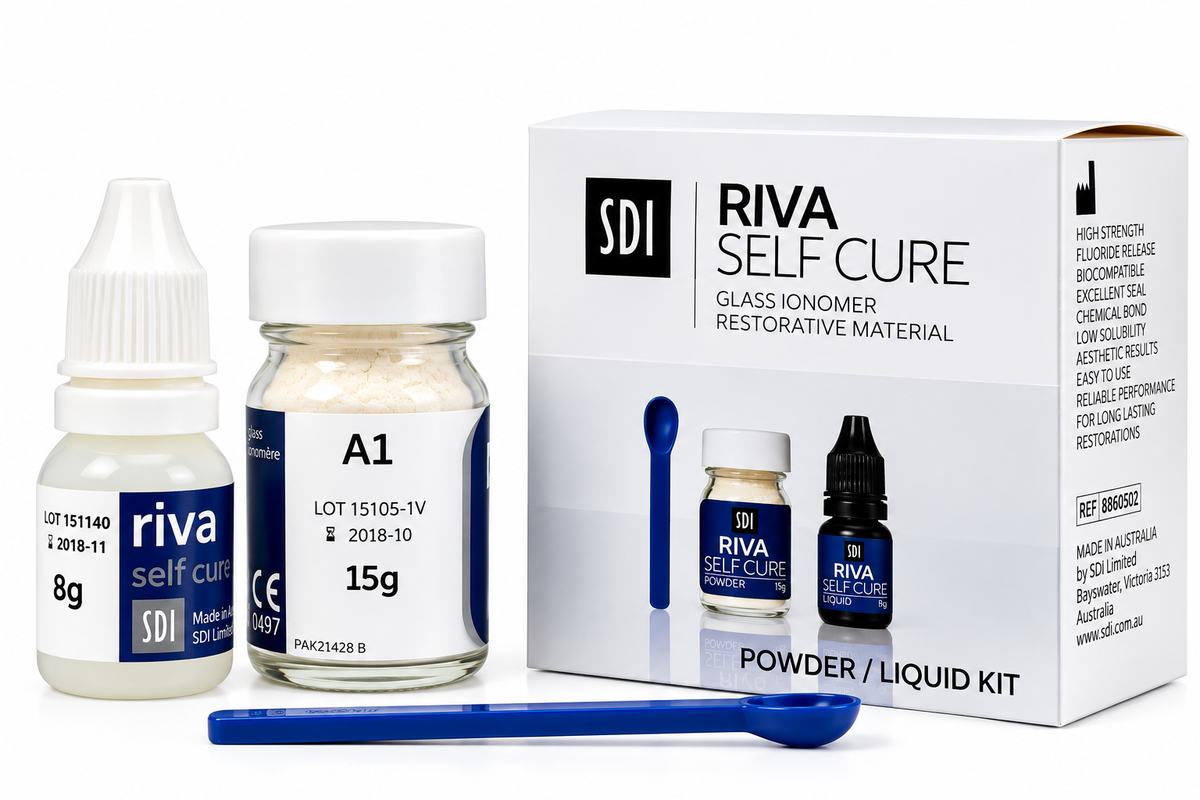 Sdi Riva Self Cure GIC Powder & Liquid