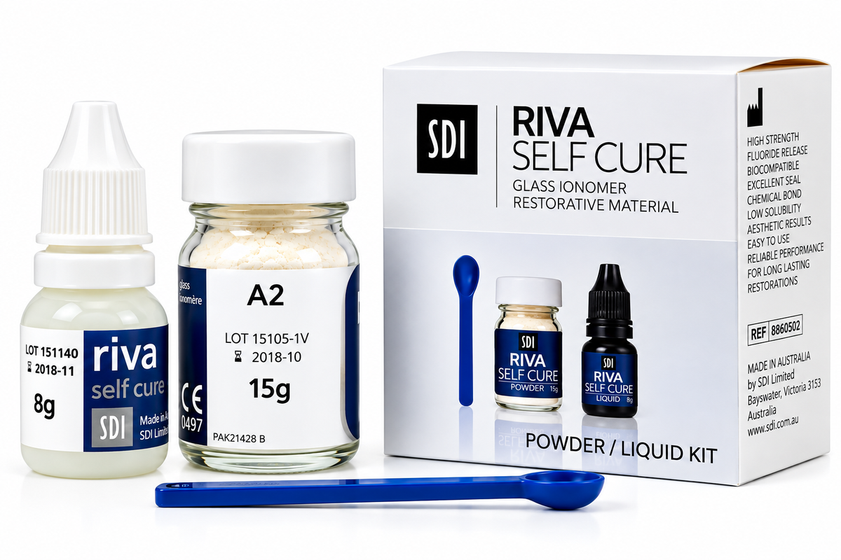 Sdi Riva Self Cure GIC Powder & Liquid