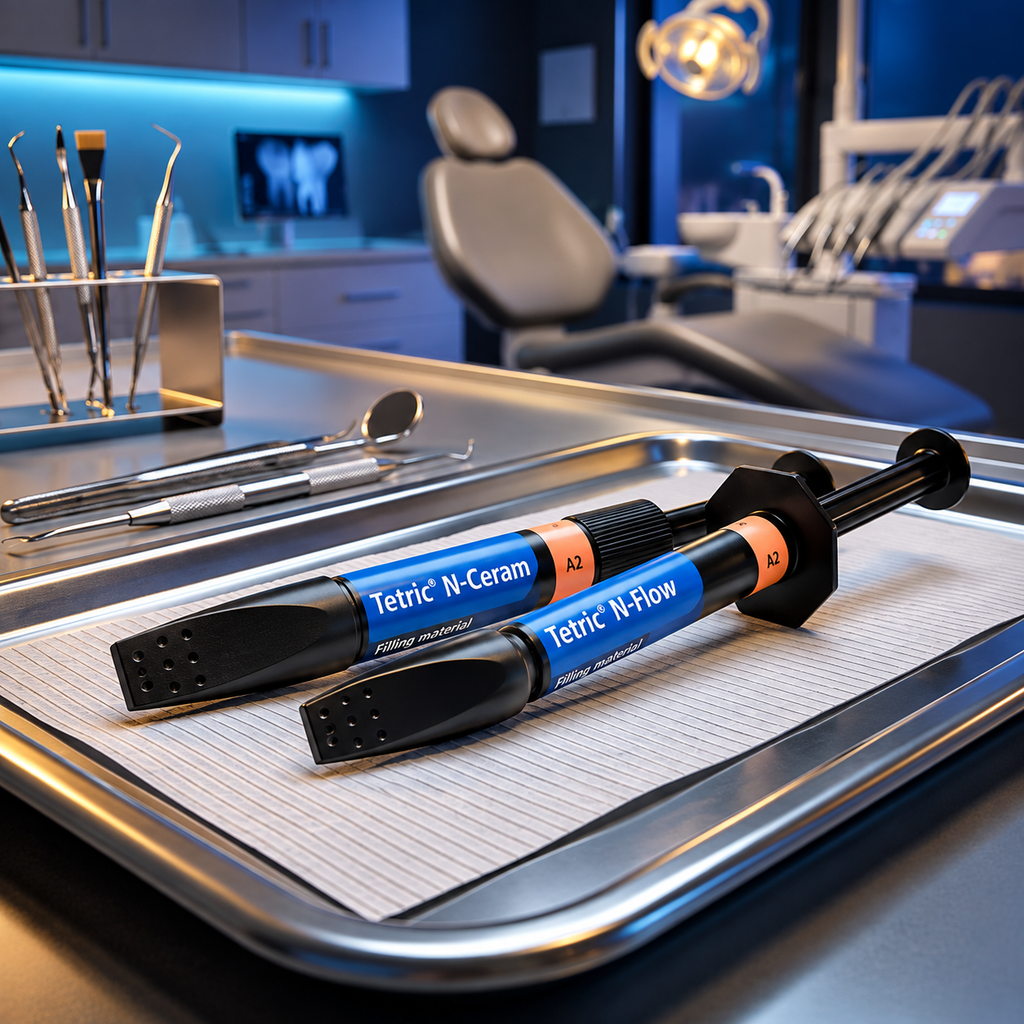 Ivoclar Tetric N-Ceram Refill Light-curing, radiopaque nano-hybrid composite 3.5g