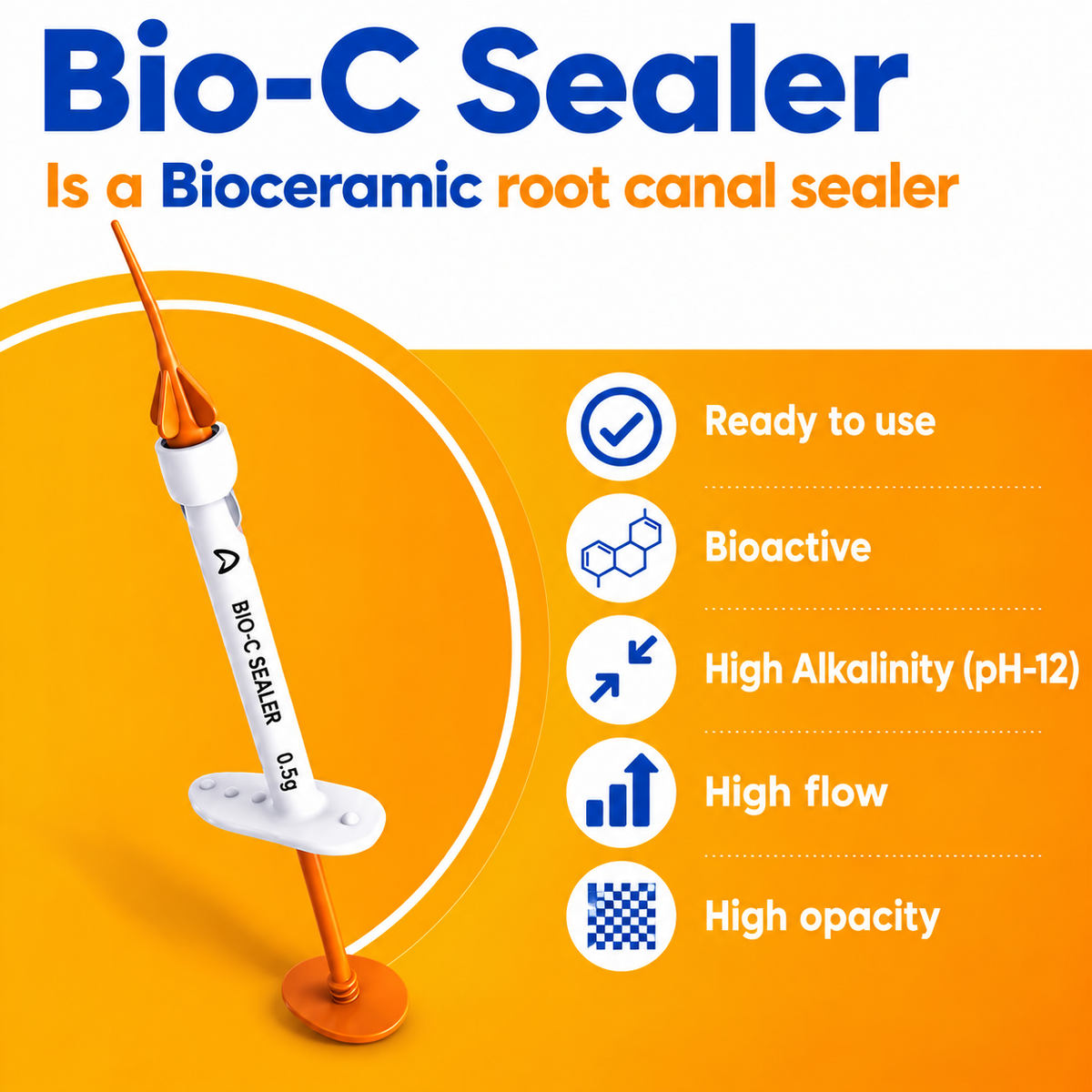 Angelus Bio-C Sealer Bioceramic Root Canal Sealer 2gm