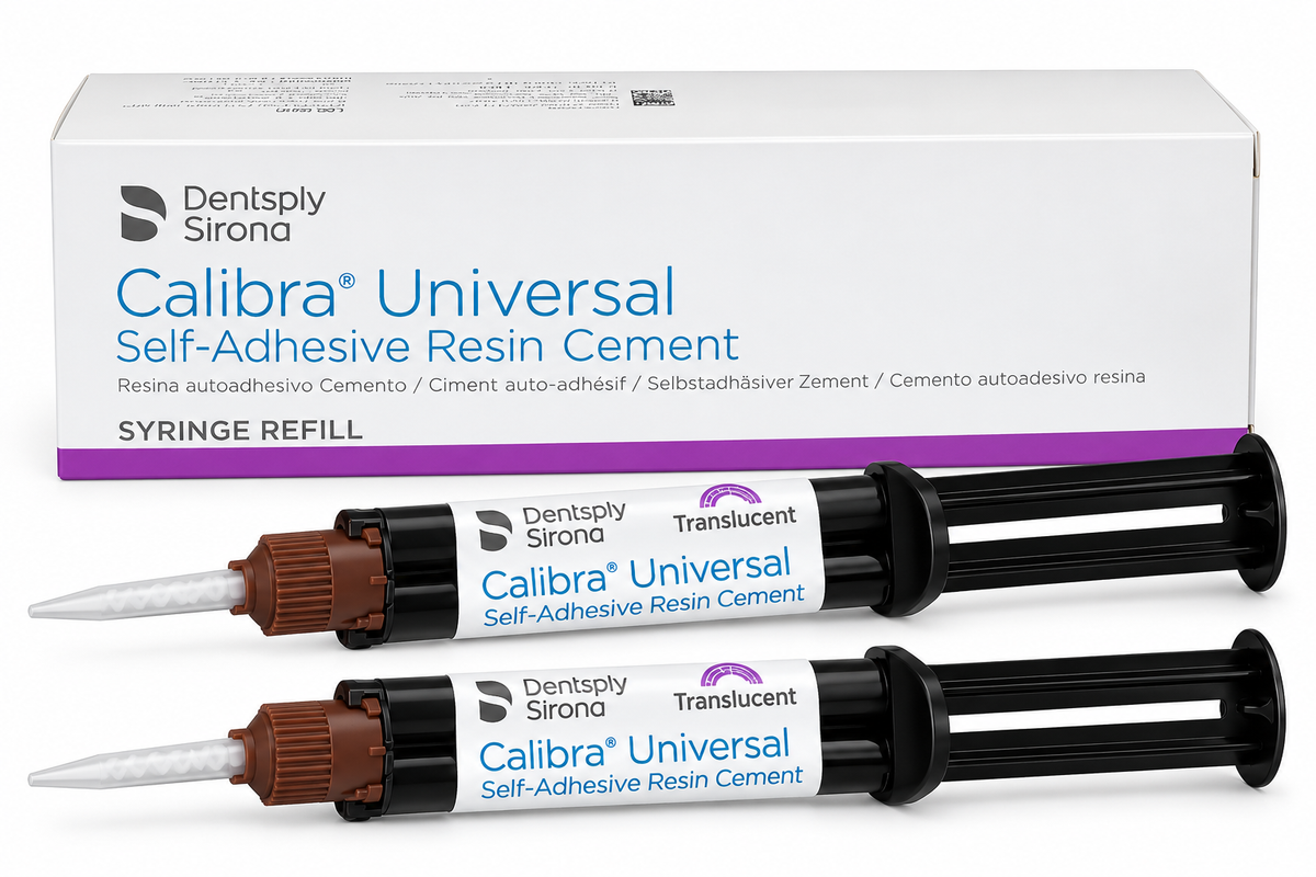 Dentsply Calibra Universal Pure Resin Cement, Solubility: In Water Shade TR