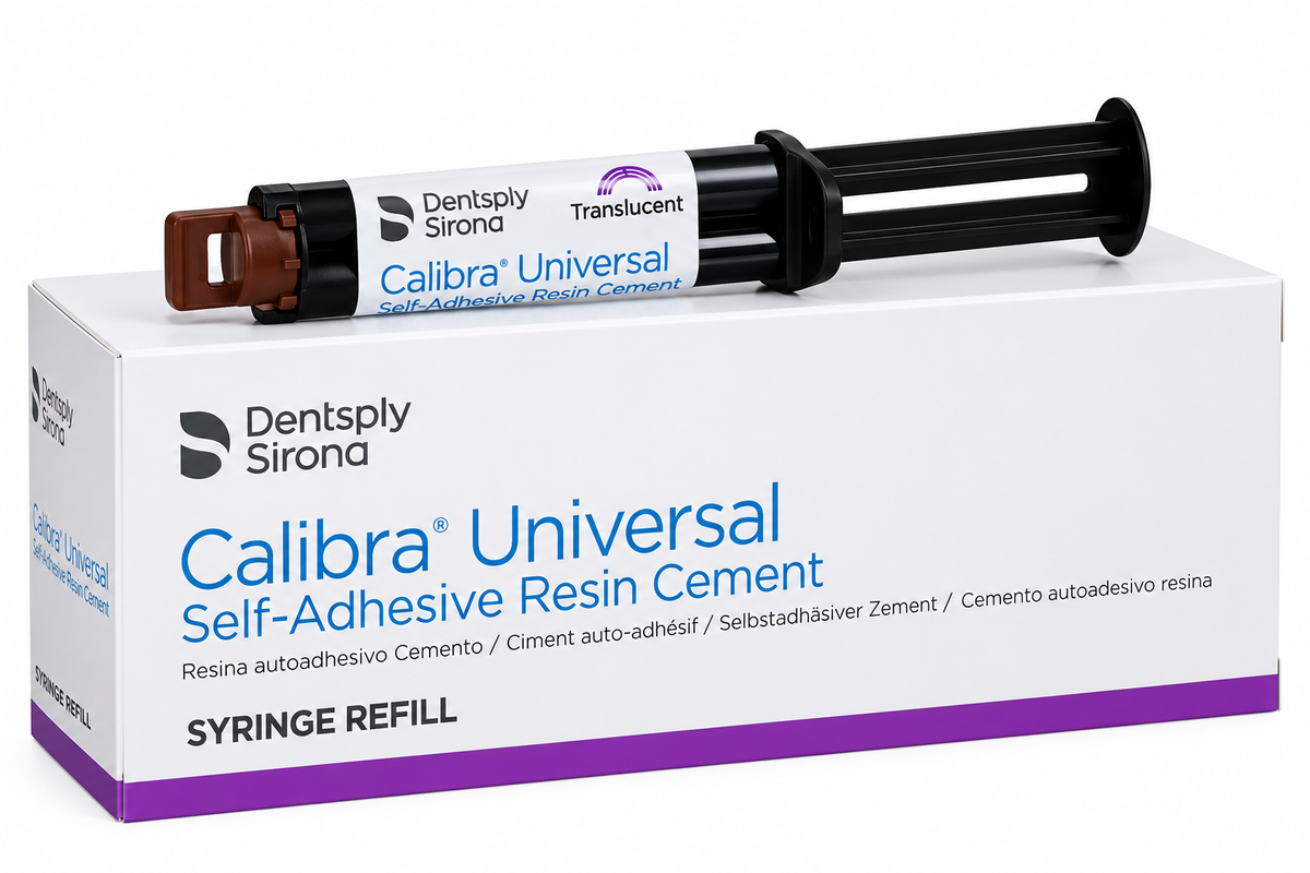 Dentsply Calibra Universal Pure Resin Cement, Solubility: In Water Shade TR
