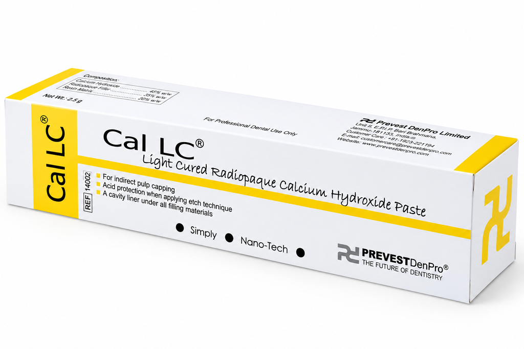 Prevest Cal LC Light Cured Calcium Hydroxide Paste