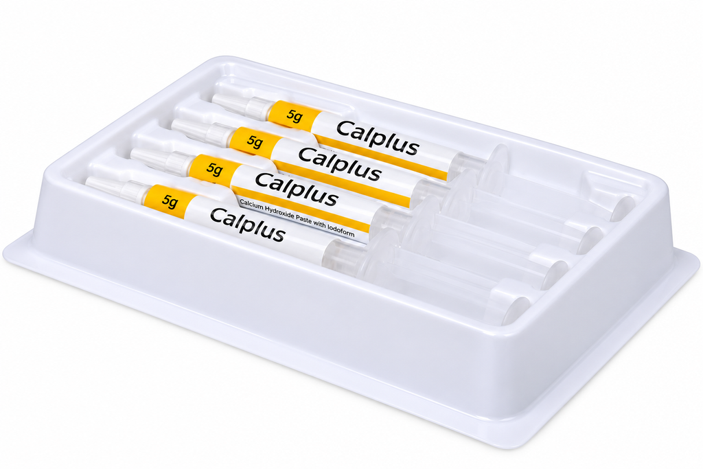 Prevest Calplus Calcium hydroxide paste with iodoform 4X2g