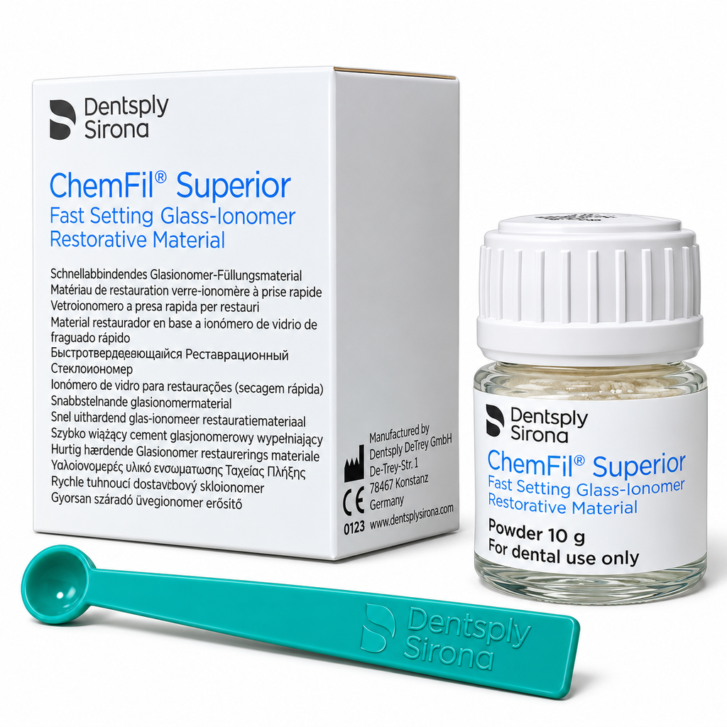 Dentsply Chemfil Superior Refill 10g Glass Ionomer Cement