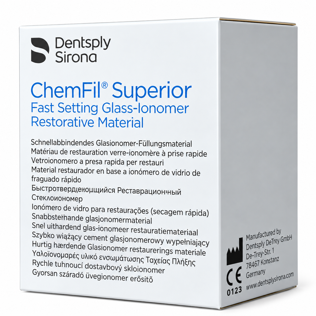 Dentsply Chemfil Superior Refill 10g Glass Ionomer Cement