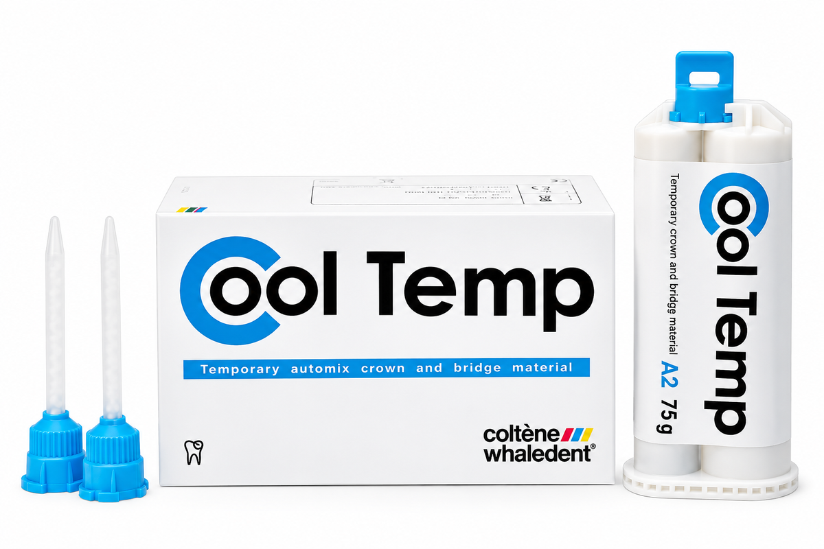 Coltene Whaledent Cooltemp Natural Temporary Crown and Bridge Material