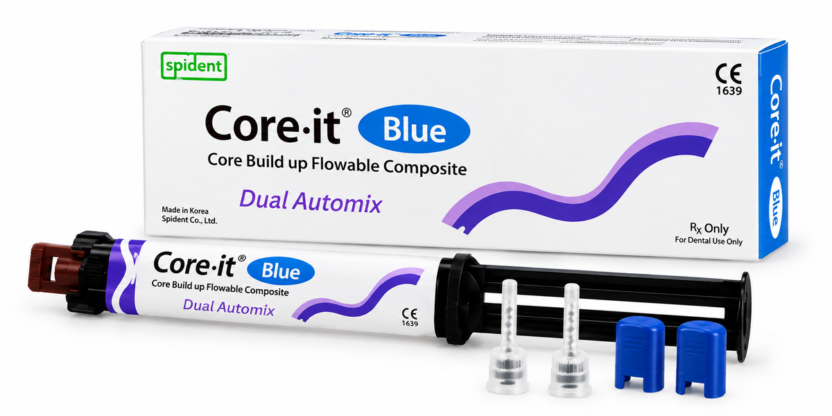 Spident Core It Dual-Cured Core Build-Up Resin Material