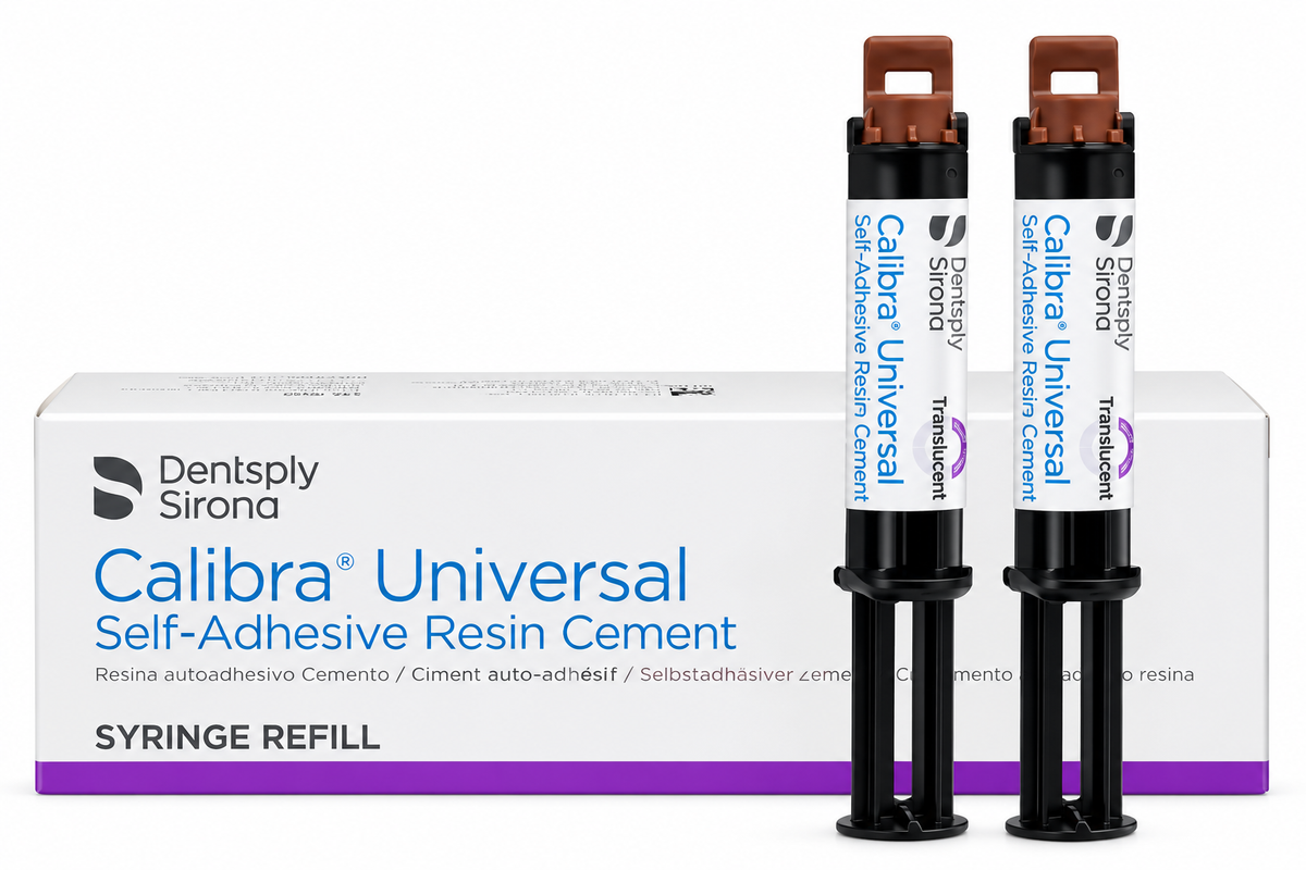 Dentsply Calibra Universal Pure Resin Cement, Solubility: In Water Shade TR