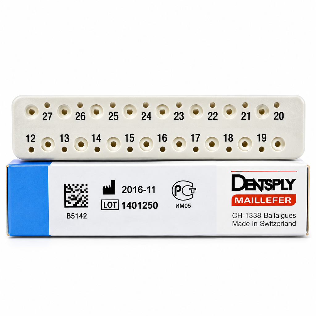Dentsply Mini Endobloc Endo Measuring Instrument Block