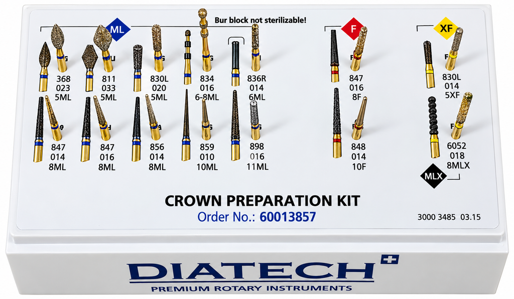Coltene Diatech Crown Preparation Kit