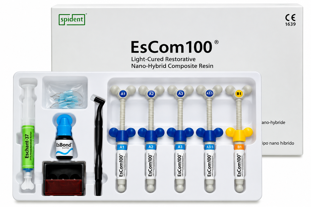 Spident EsCom100 NanoHybrid Composite System Kit