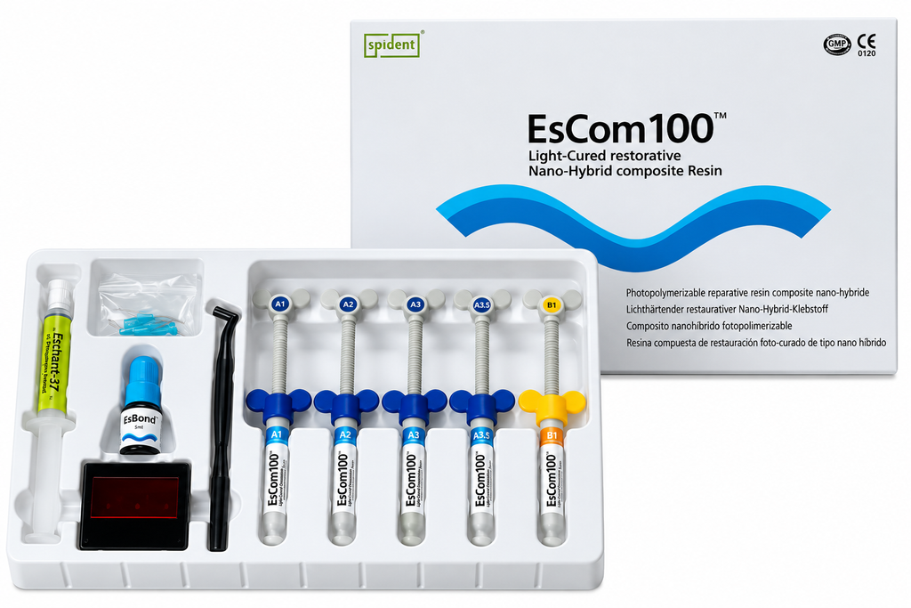 Spident EsCom100 NanoHybrid Composite System Kit