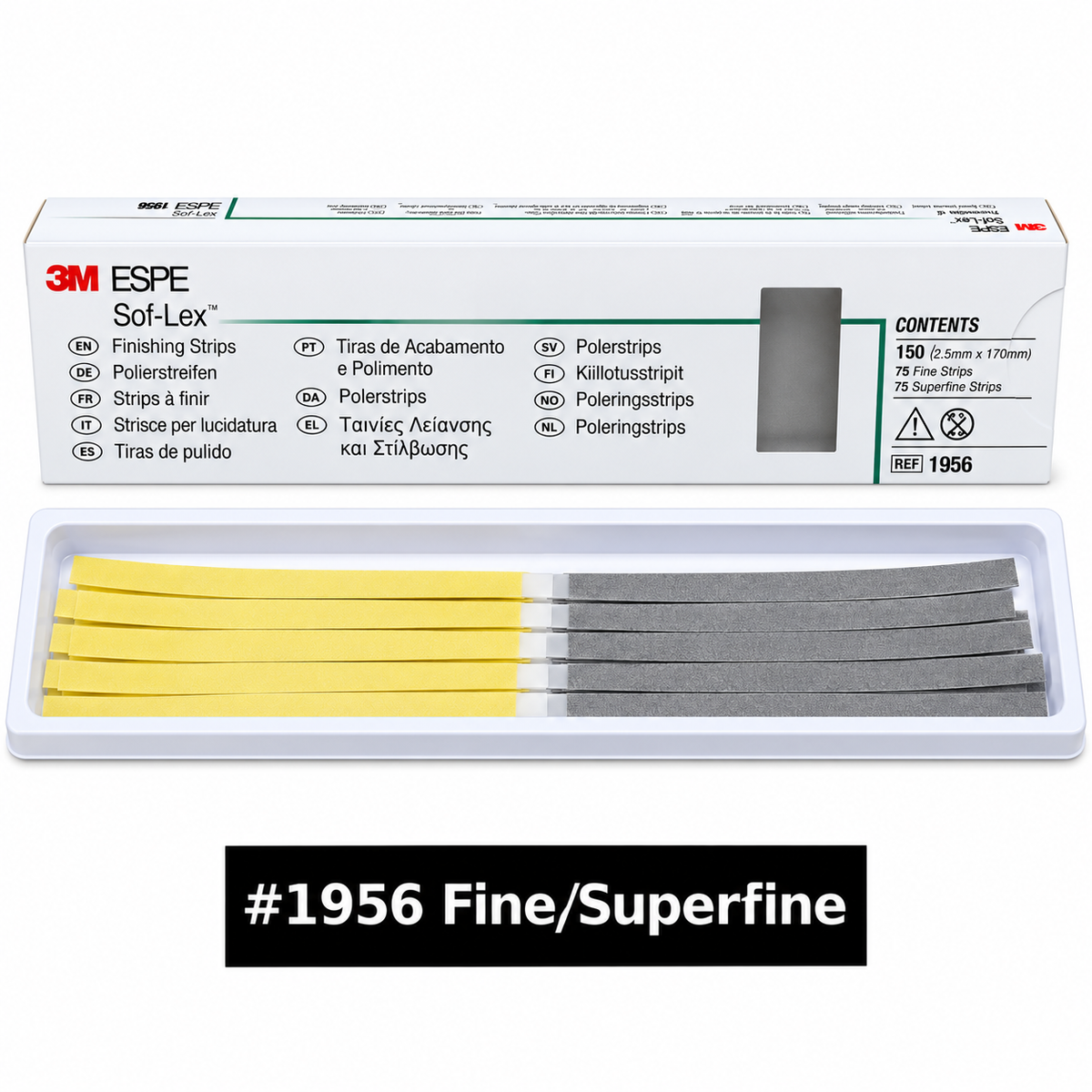 3m Espe Sof-Lex Finishing/Polishing Strips - Refills