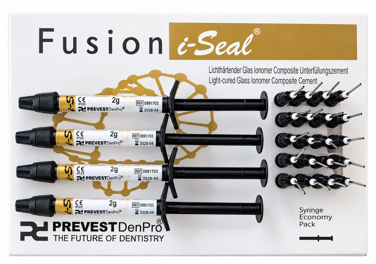 Prevest Fusion I -Seal Light Cure Glass Ionomer Cement