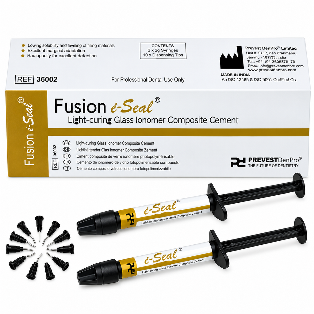 Prevest Fusion I -Seal Light Cure Glass Ionomer Cement