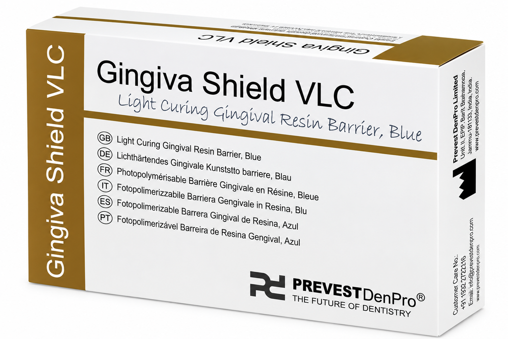 Prevest Denpro Gingiva Shield VLC light Curing Gingival Resin Barrier