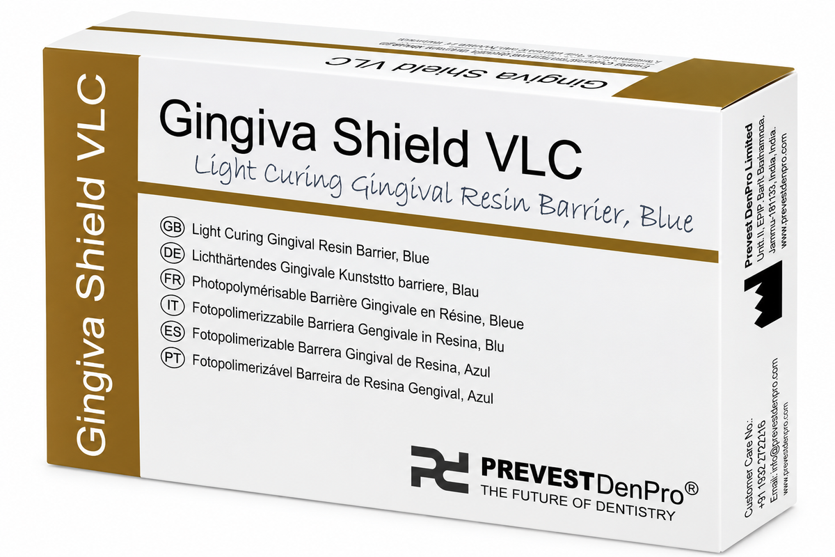Prevest Denpro Gingiva Shield VLC light Curing Gingival Resin Barrier