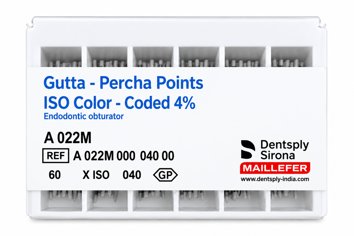 Dentsply Gutta Percha Points 4% Taper