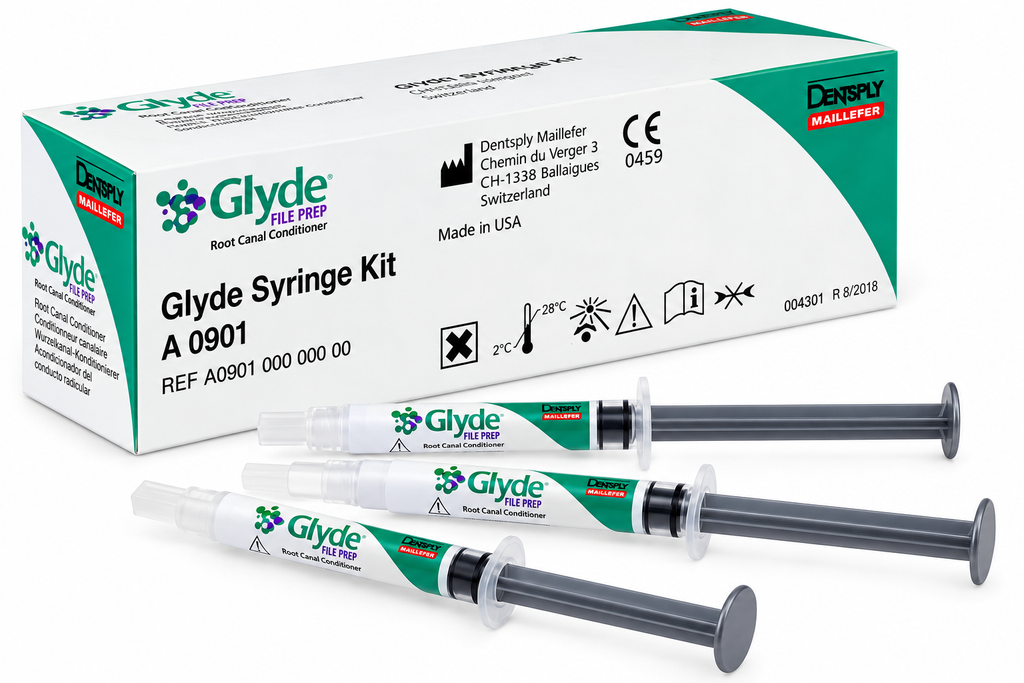 Dentsply Glyde (Set Of 3) Cleansing of the root canal preparation during endodontic therapy
