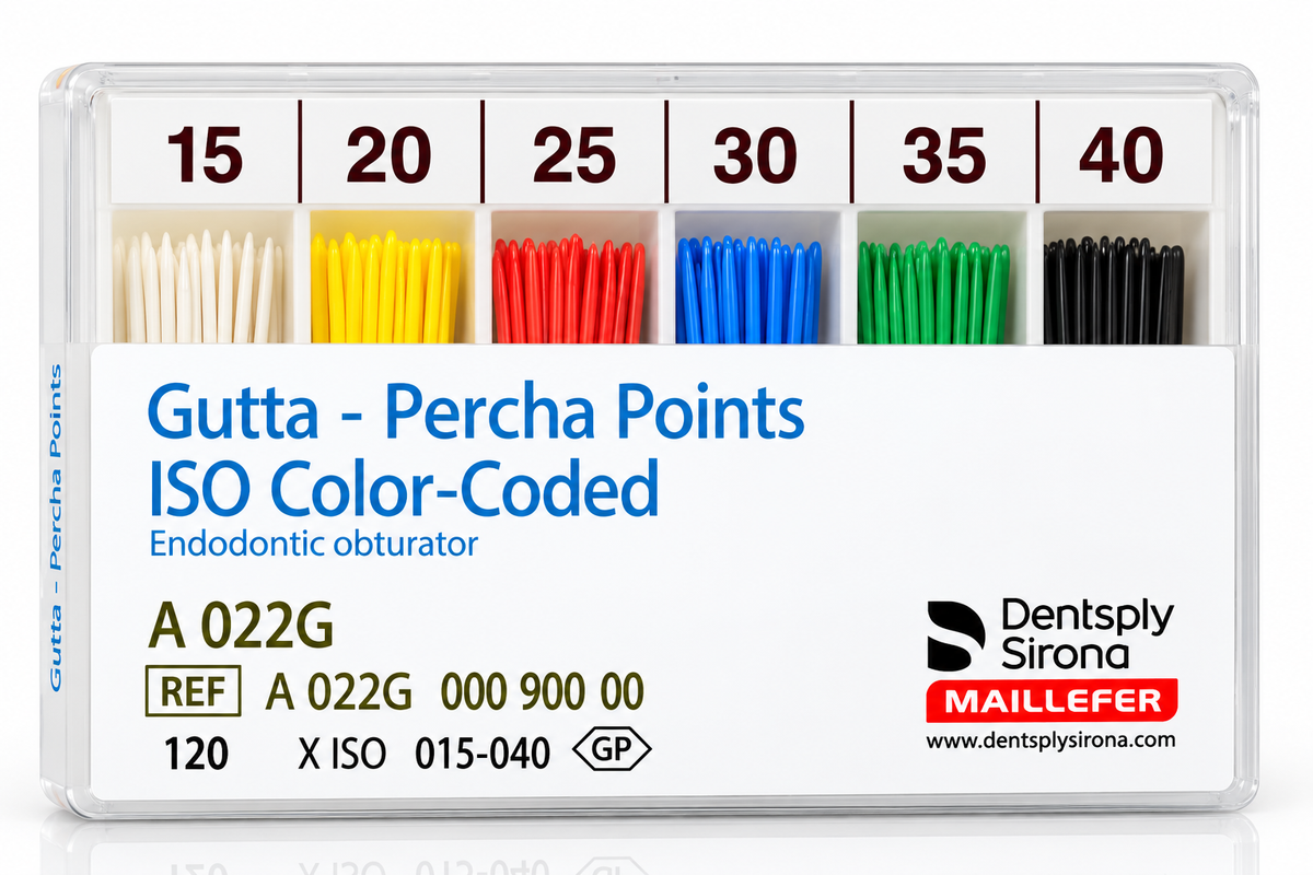 Dentsply Gutta Percha Points 4% Taper