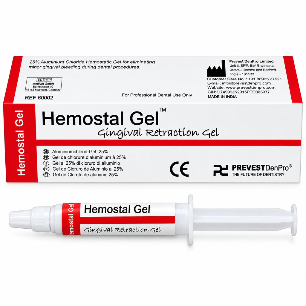 Prevest Hemostal Gel 25% Aluminium Chloride Hemostatic Gel 3g