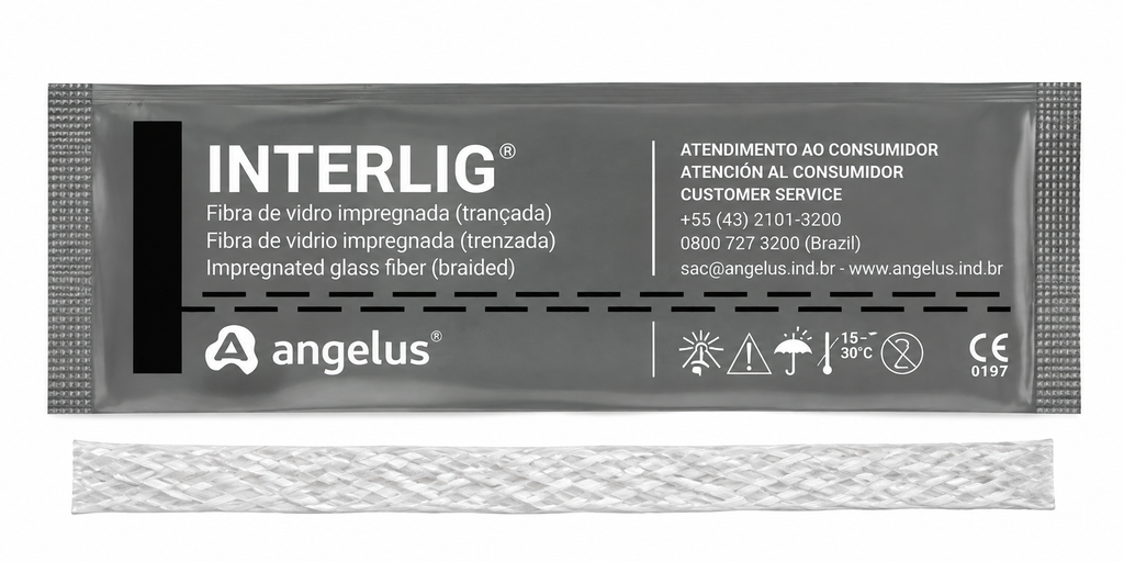 Angelus Interlig (Fiber Splint) Braided glass fiber splint