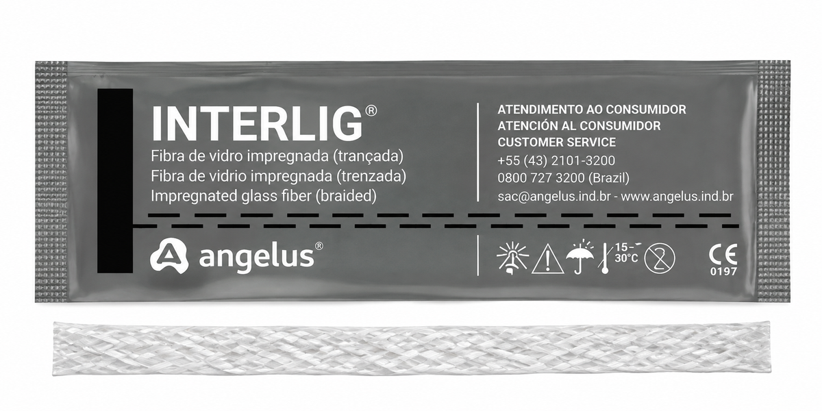 Angelus Interlig (Fiber Splint) Braided glass fiber splint