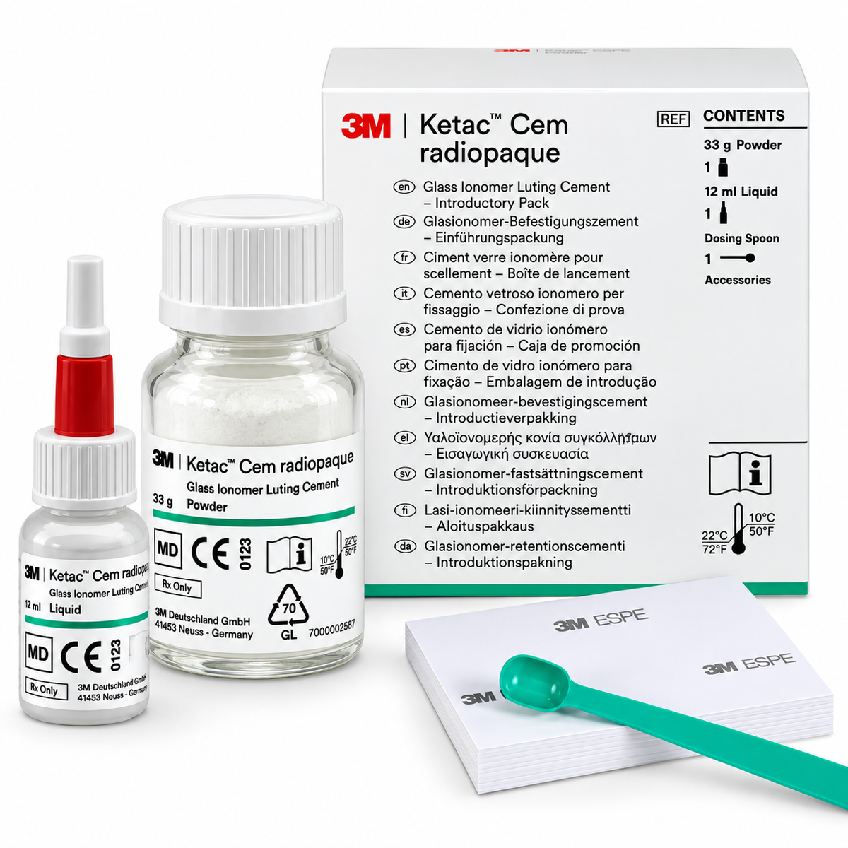 3m Espe Ketac Cem Glass Ionomer Luting Cement