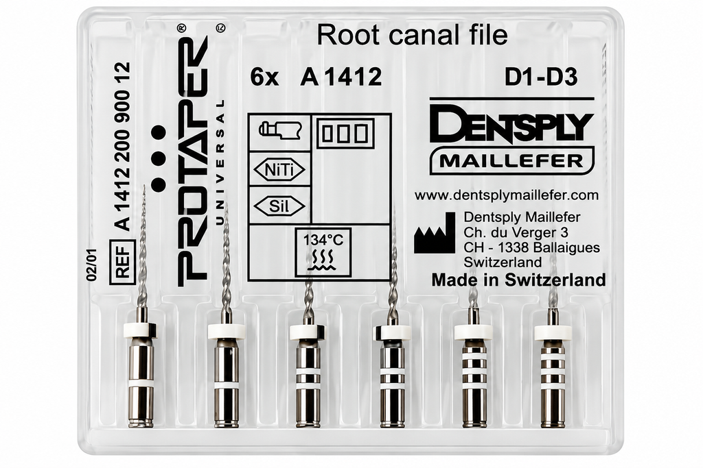 Dentsply Protaper Universal Retreatment Files