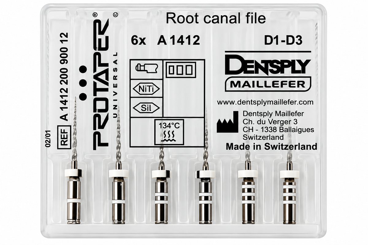 Dentsply Protaper Universal Retreatment Files