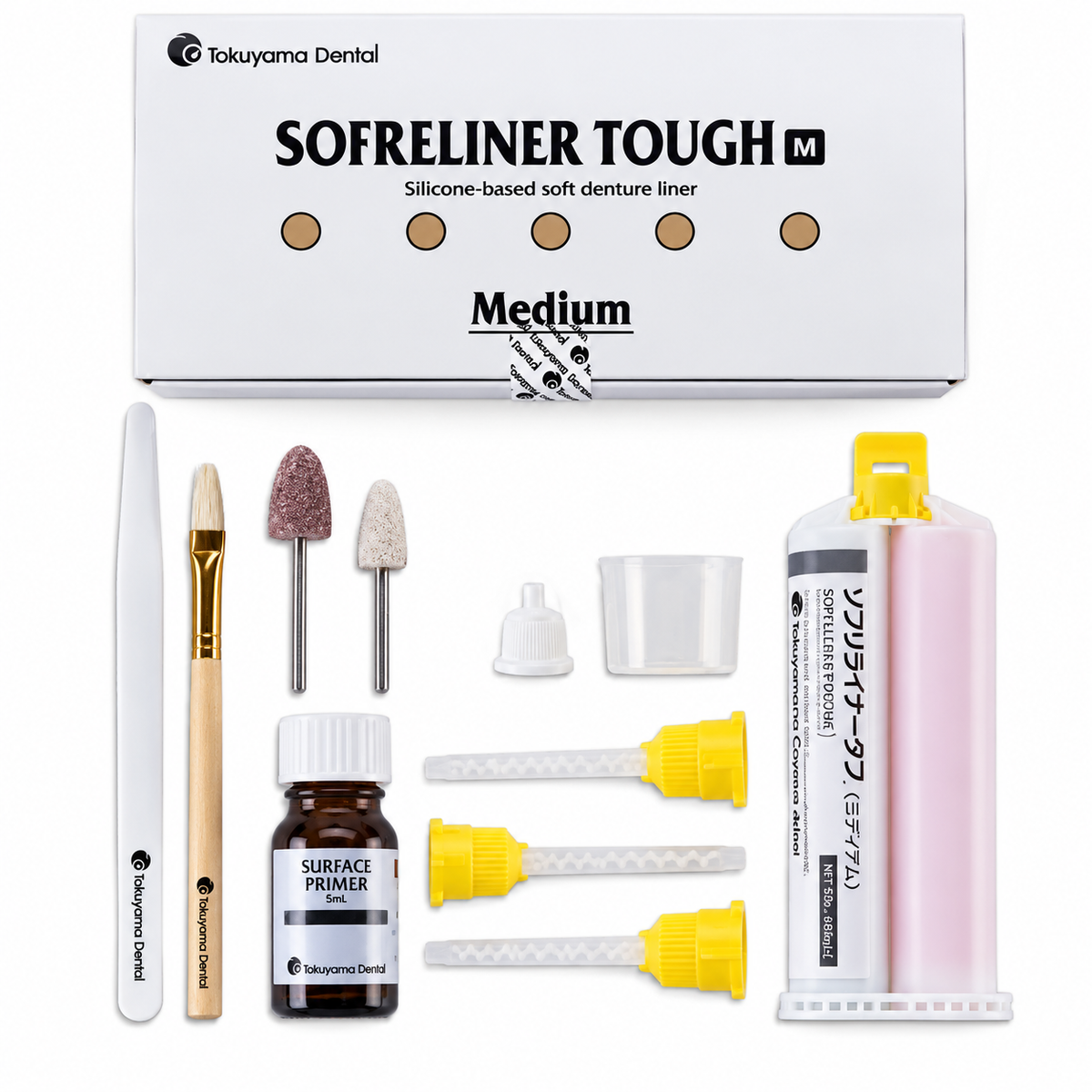 Tokuyama Sofreliner Tough Soft Denture Liner Kit