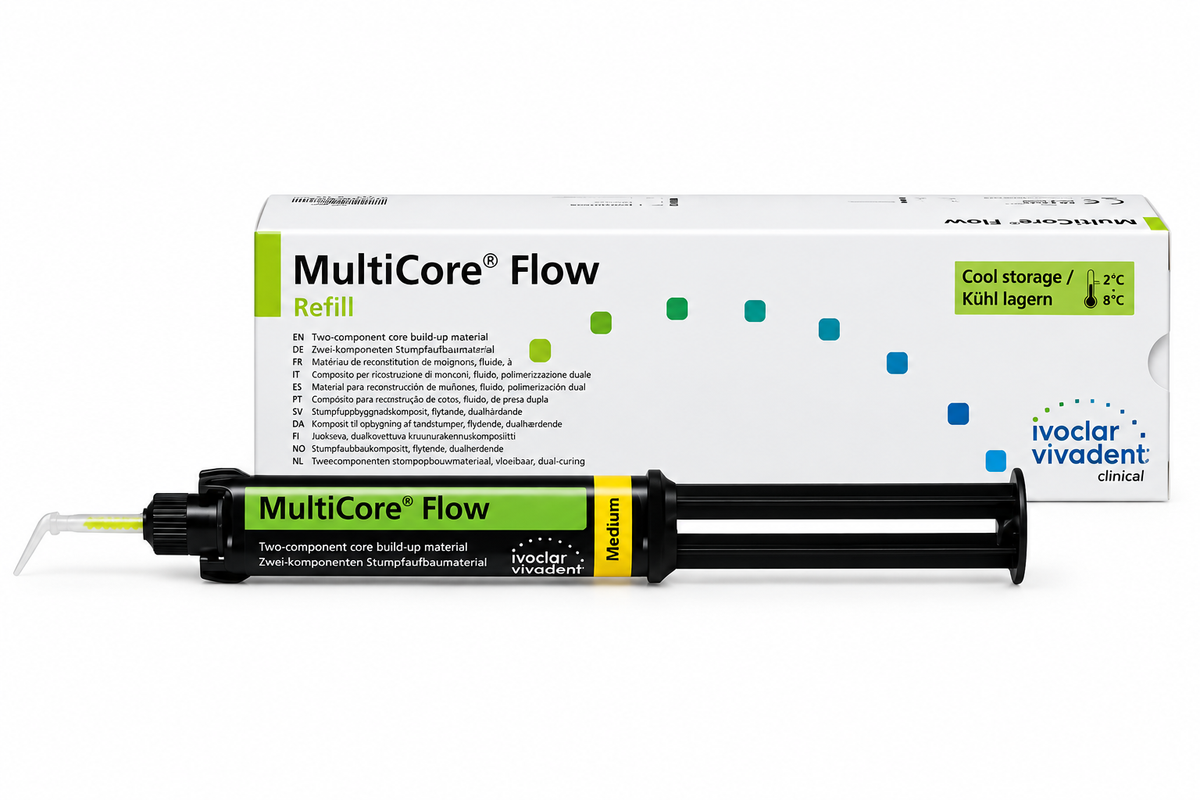 Ivoclar Multicore Flow Self Cure Composite Core Build Up Material Light Cure