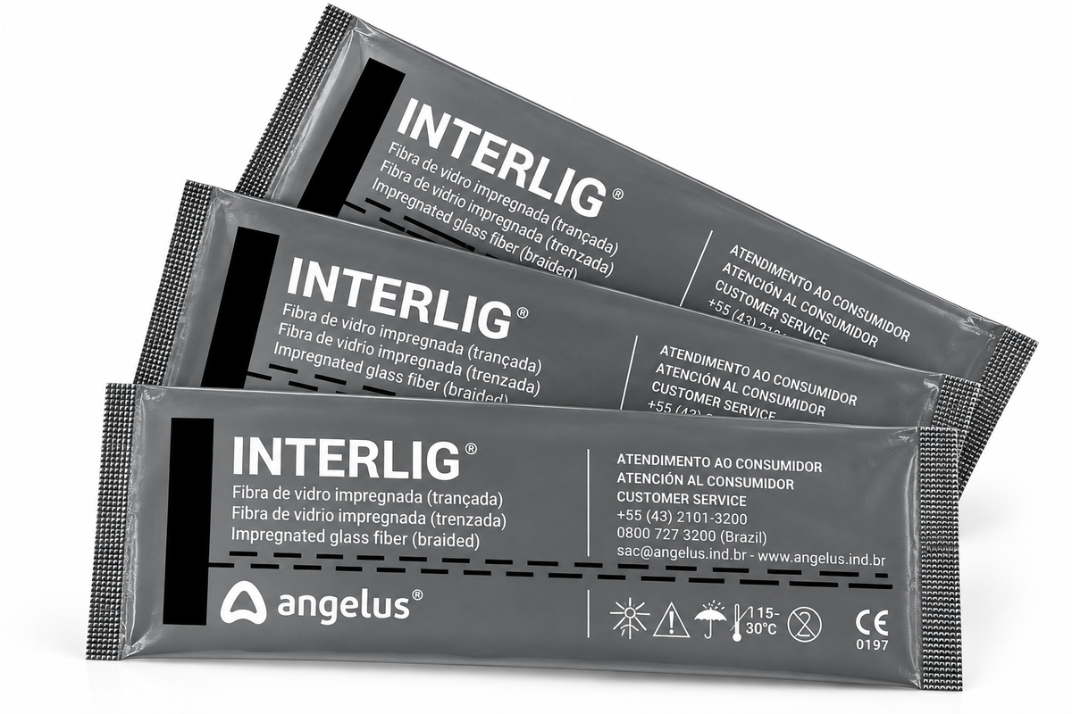 Angelus Interlig (Fiber Splint) Braided glass fiber splint