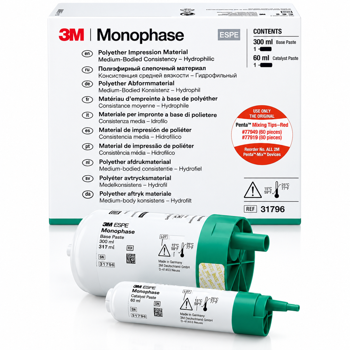 3m Espe Monophase Polyether Impression Material