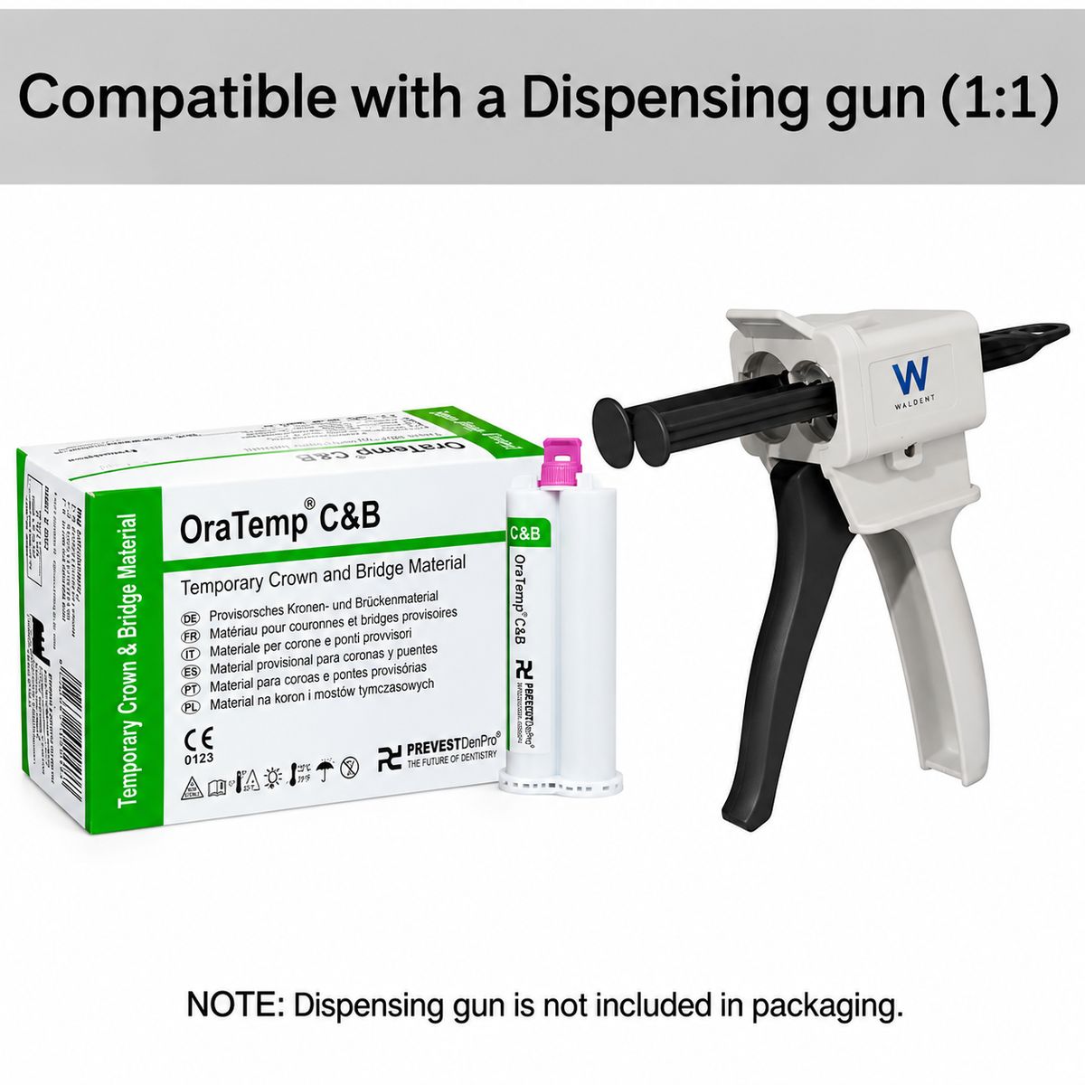 Prevest Denpro Oratemp C&B Provisional Crown & Bridge Material