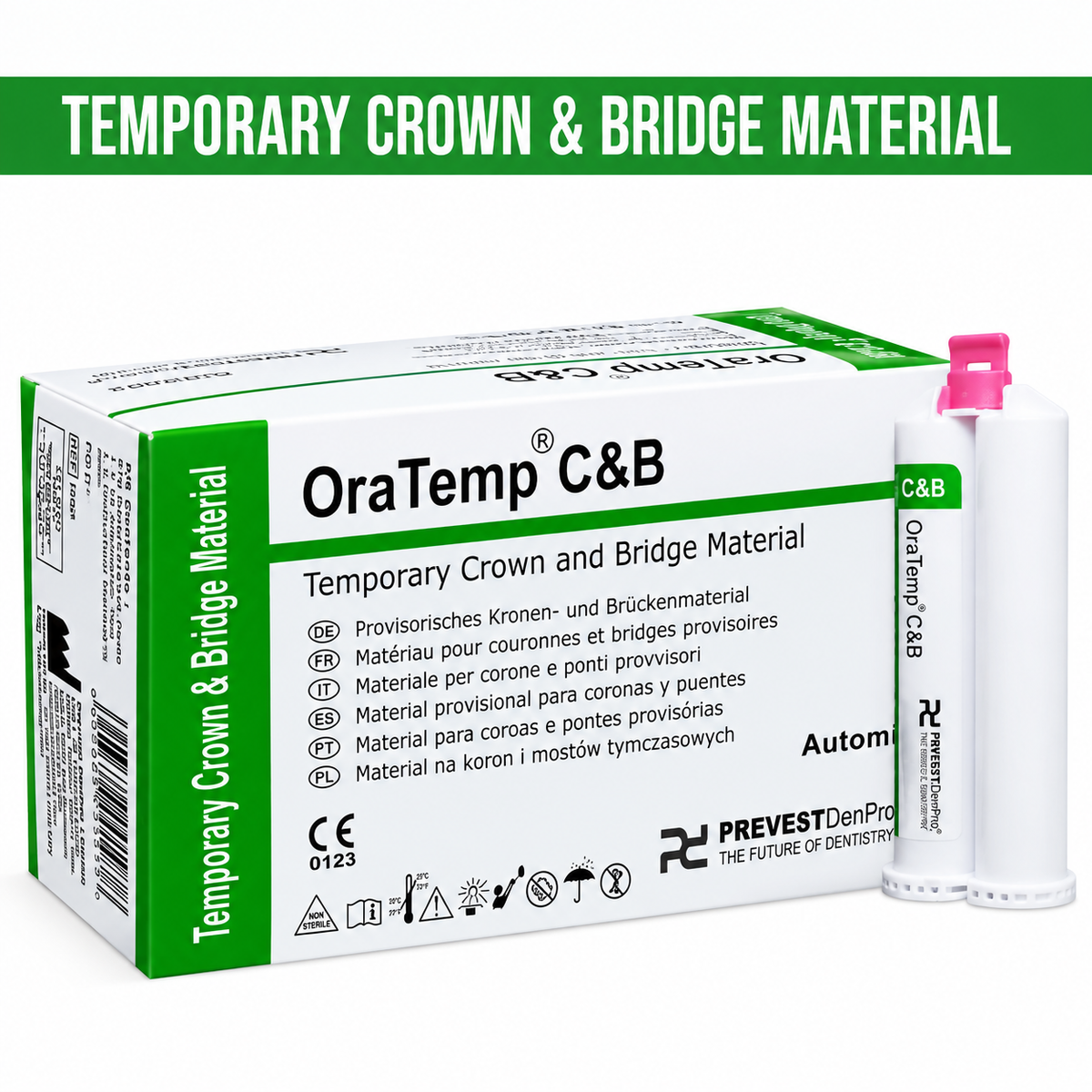 Prevest Denpro Oratemp C&B Provisional Crown & Bridge Material