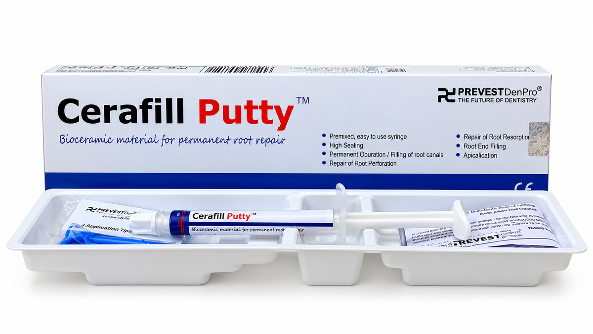 Prevest – Cerafill Putty (Bioceramic Material for Permanent Root Repair)