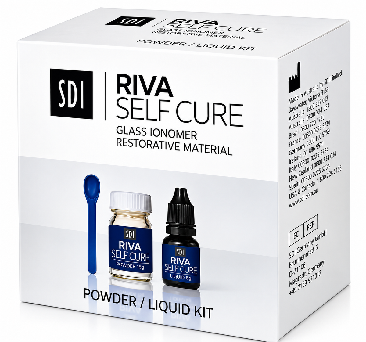Sdi Riva Self Cure GIC Powder & Liquid