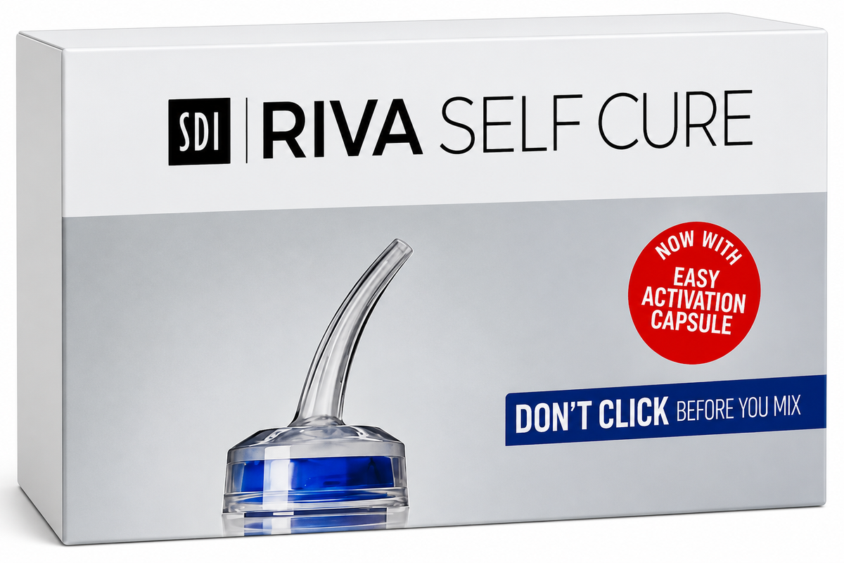 Sdi Riva Self Cure GIC 50 Capsules - Regular Set