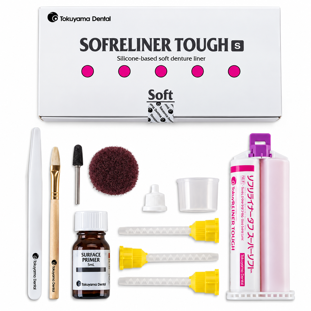 Tokuyama Sofreliner Tough Soft Denture Liner Kit